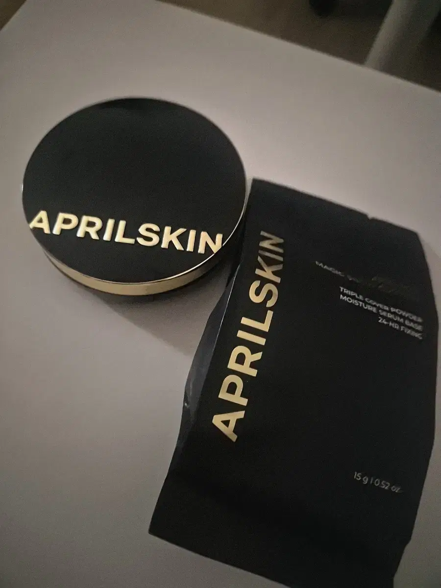 APRILSKIN 매직 스노우 쿠션 21호